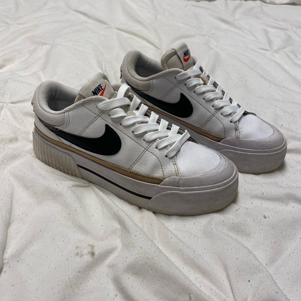 Nike Women's Court Legacy Lift Platform Shoes